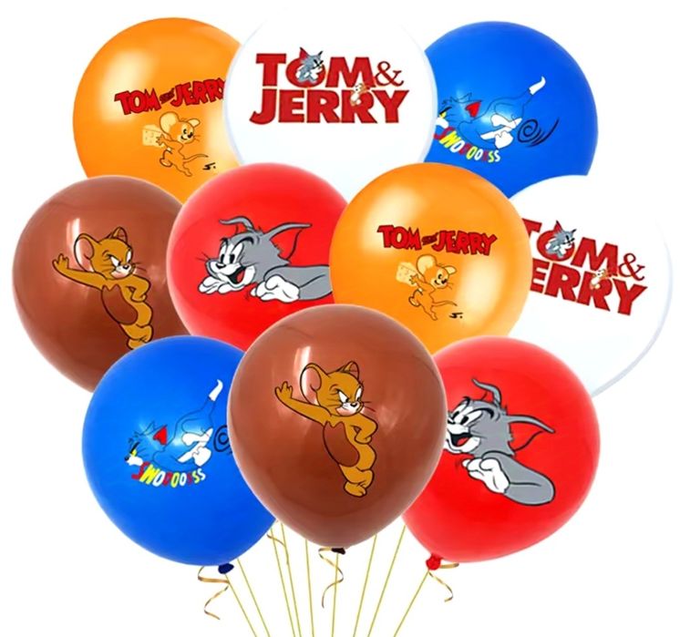 Парти сет Соник, Миньоните, Блуи и Бинго, Том и Джери