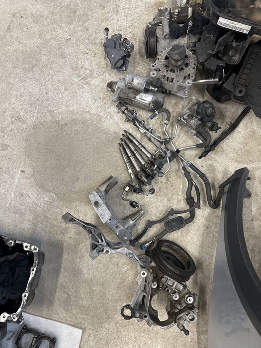 Двигател на части CUNA 2.0TDI 184кс Audi Seat Skoda Volkswagen vrs gtd