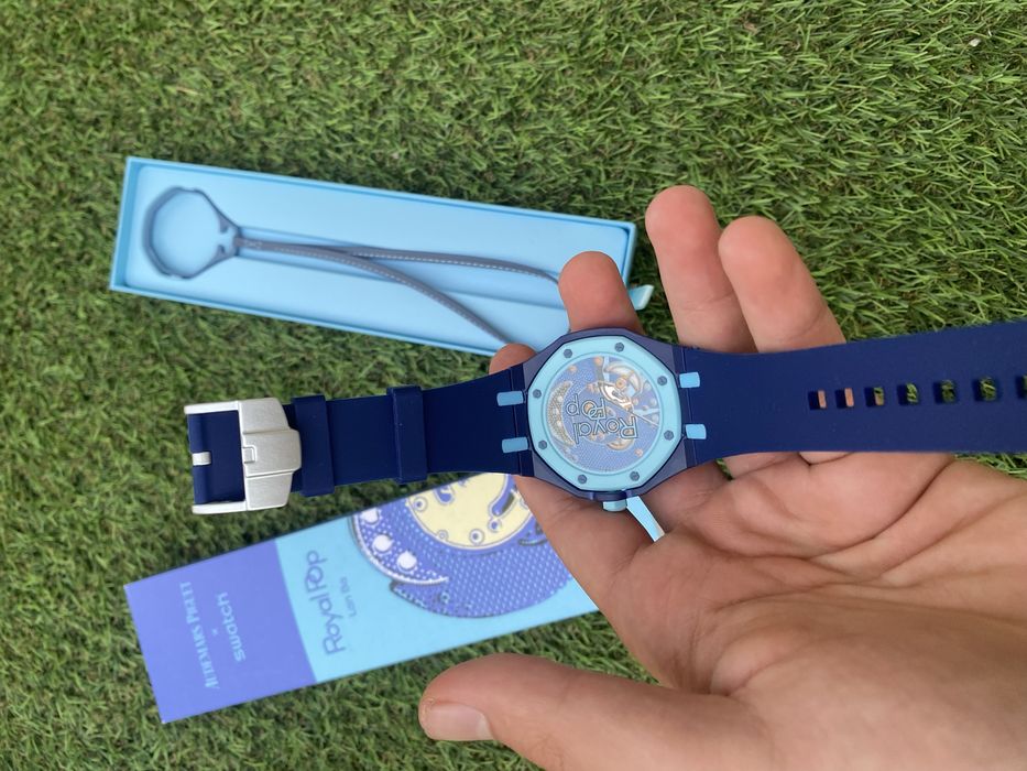 Audemars piguet x swatch Lan Ba ~Full Box~livrare cu verificare ~Cutie+accesorii