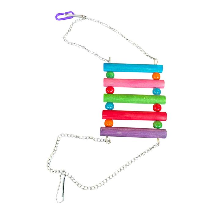 Голям лот за папагали: кацалка, дървени играчки