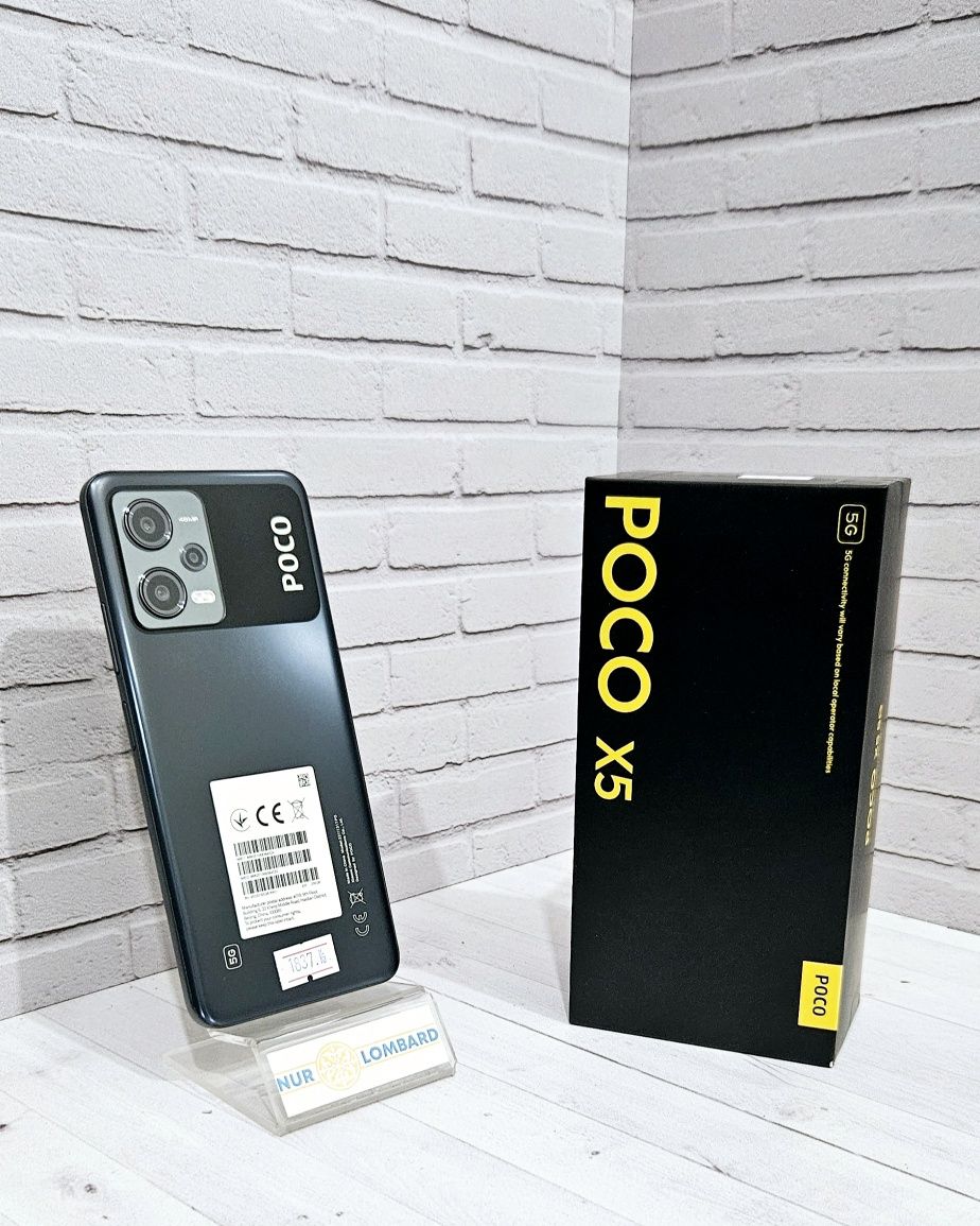 Телефон Poco X 5 256gb Код 1837 Нур ломбард: 75 000 тг. - Мобильные телефоны  / смартфоны Караганда на Olx