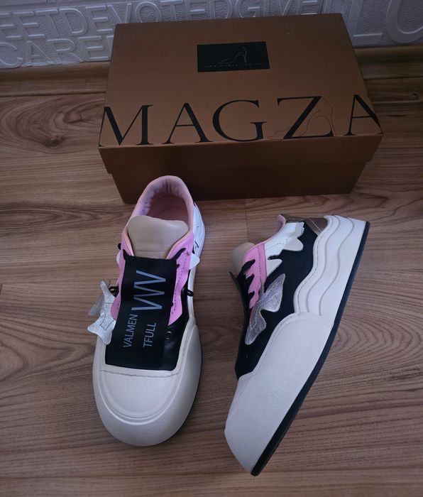 Massimo Zardi дамски маратонки естествена кожа