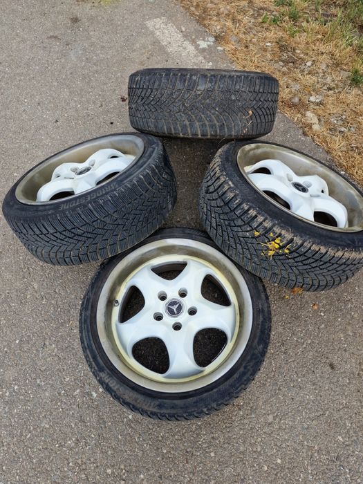 Vând jante 5x112 r17