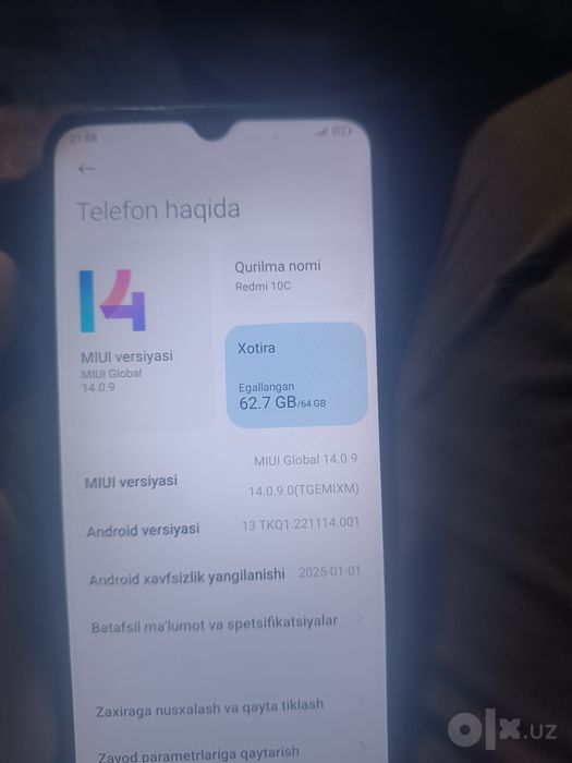 Assalomu alaykum xammaga redmi 10c