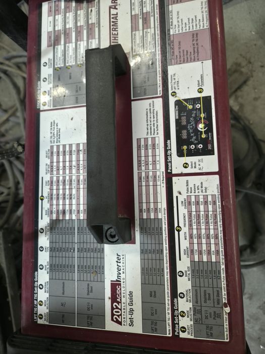 THERMAL ARC ac-dc за азваряване на алумин