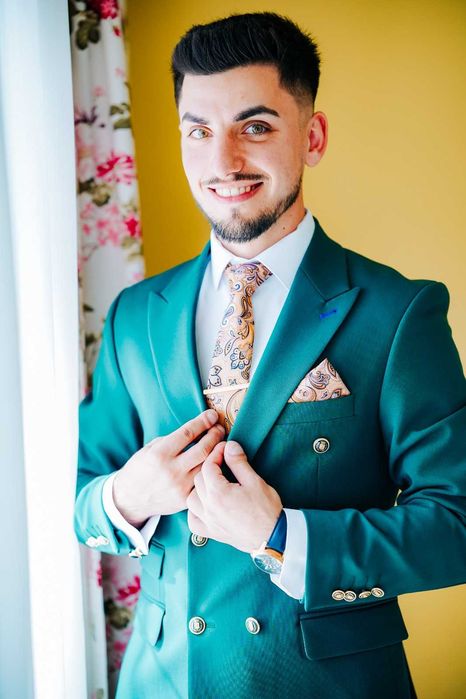 Vand Costum Mire verde smarald