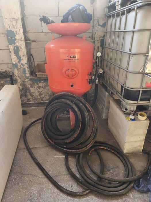 Cînd instalație de curățare industrială pneumatică