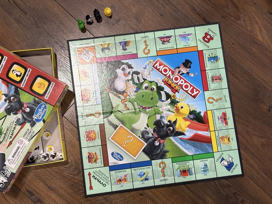 Monopoly Junior – детска версия на класическата игра (5+ години)
