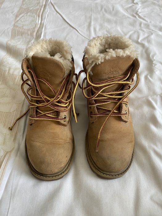 Детские ботинки Timberland на меху