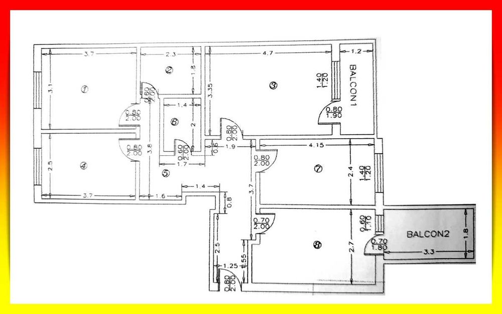 APARTAMENT ULTRACENTRAL 88mp complet mobilat și utilat