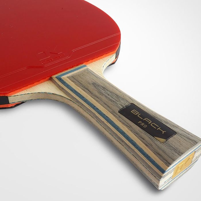 Set palete ping-pong, profesionale Black Pro DK, paleta tenis de masa