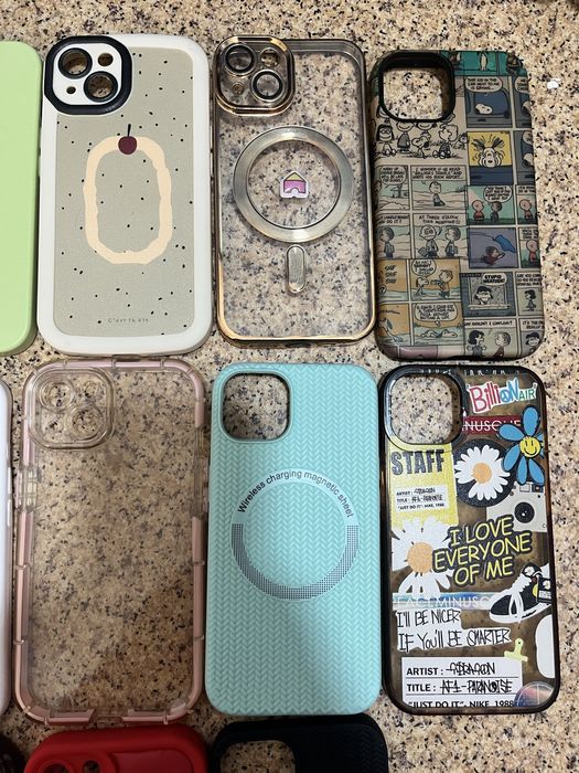 Чехлы на 13 айфон все за 3000тг