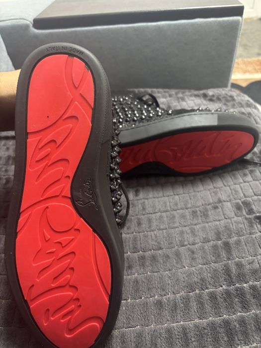 Adidasi louboutin barbati