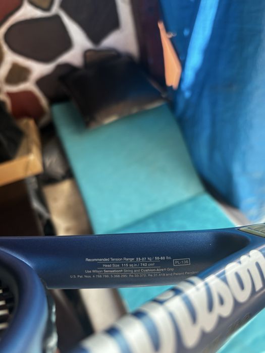 Тенис ракета willson hyper hammer 2.1 Elite 100% карбон