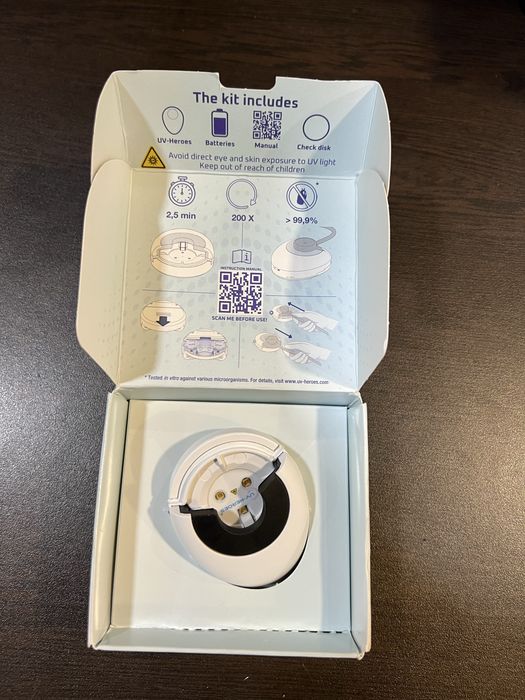 UV-HEROES UV-C дезинфектор за стетоскоп – нов