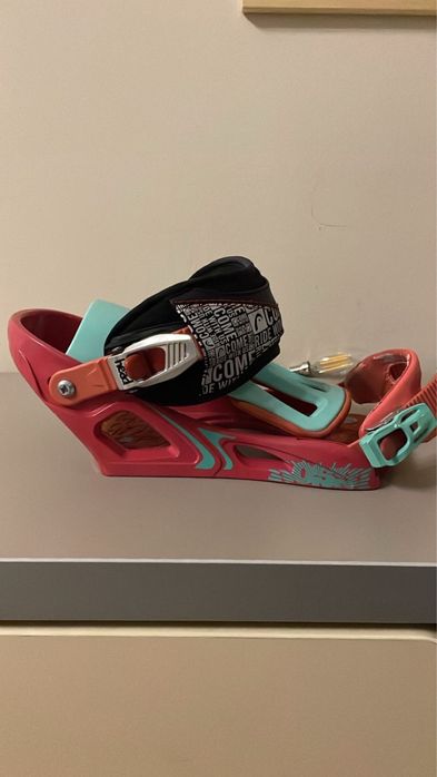 Крепление для сноуборда и ботинки