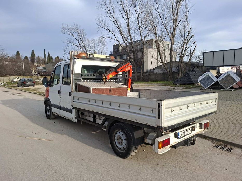 Opel Movano с кран