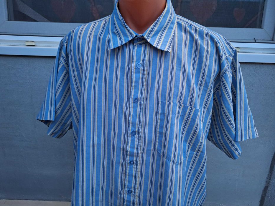 New Roads blue | bust 140 cm | camasa barbat mar. 56 | XL - XXL