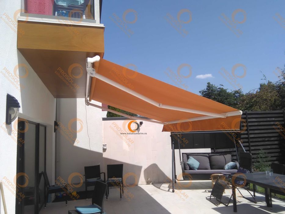 Copertină verticala balcon, copertină retractabila ZALAU