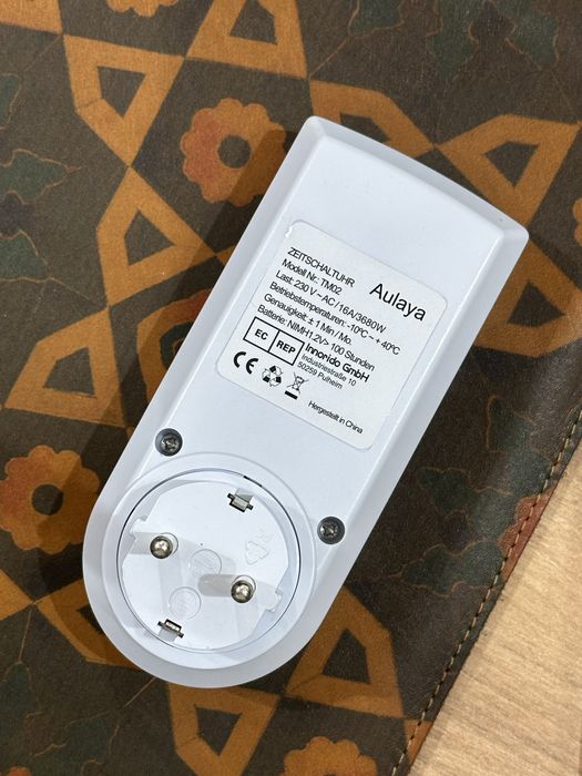 Программируемая розетка с таймером