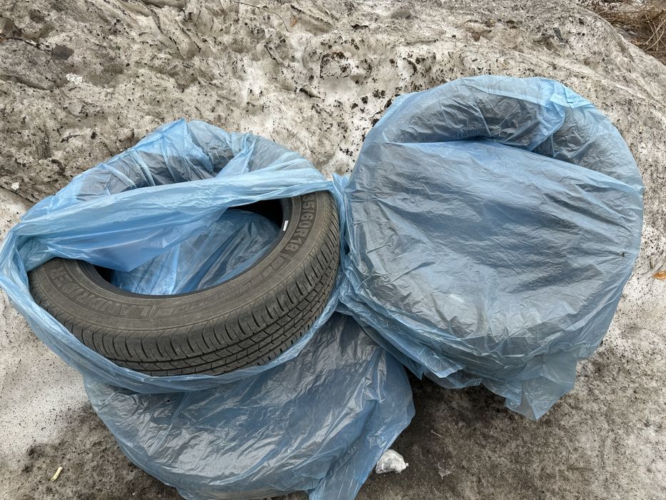 Летние шины в хорошем состоянии