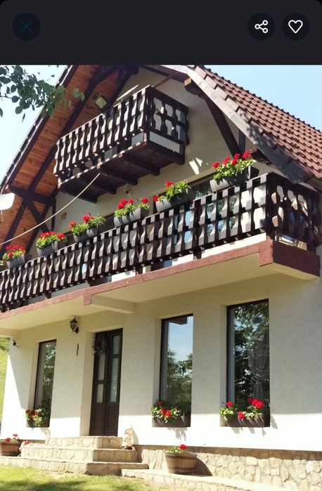 Cabana de inchiriat cu vedere superbaă