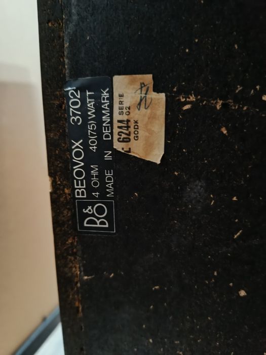 Тонколони Bang & Olufsen Beovox 3702