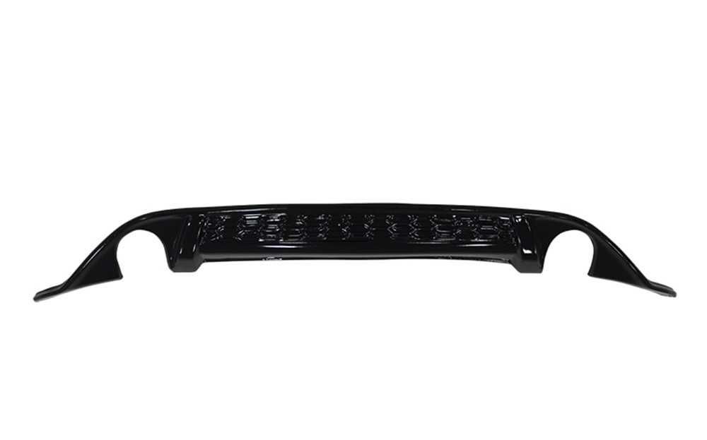Дифузьор за голф мк7 гти гтд / vw golf mk7 gti gtd diffuser / добавка за задна броня