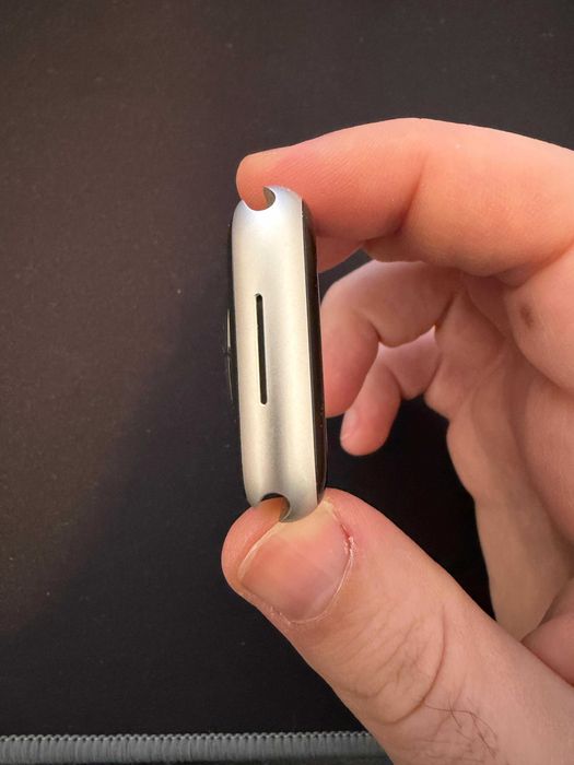 Vand Apple Watch 8, 41mm, Starlight Aluminiu