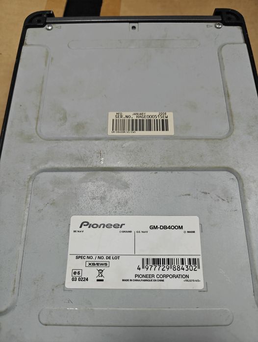 Продам сабвуфер и усилитель pioneer