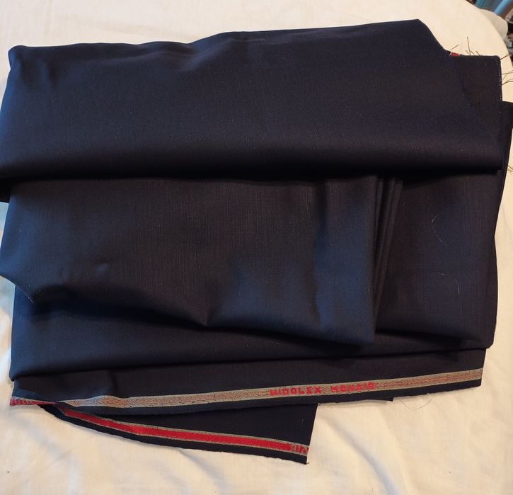 Stofă mohair, bleumarin, 3x1,55 m