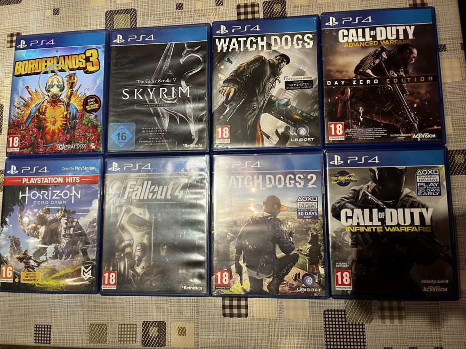 Игри за PS 4. 10€ 15€.