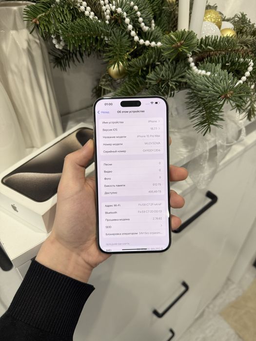 Iphone 15 pro max 512 gb natural titan