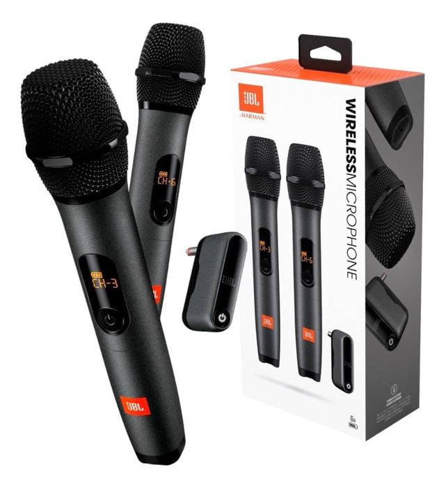 JBL Wireless Microphone Set Микрофоны, которые не подведут!