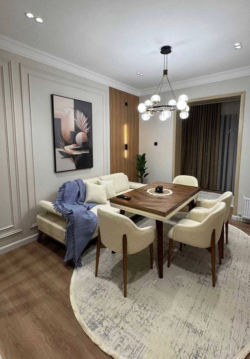 ЖК Ozmakon 53м² УзБУМ Alfraganus Мебель и техника