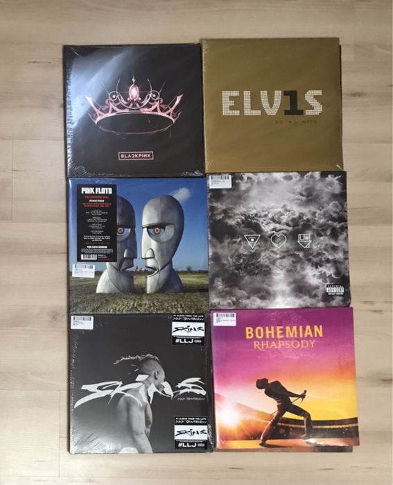 Виниловые пластинки в ассортименте