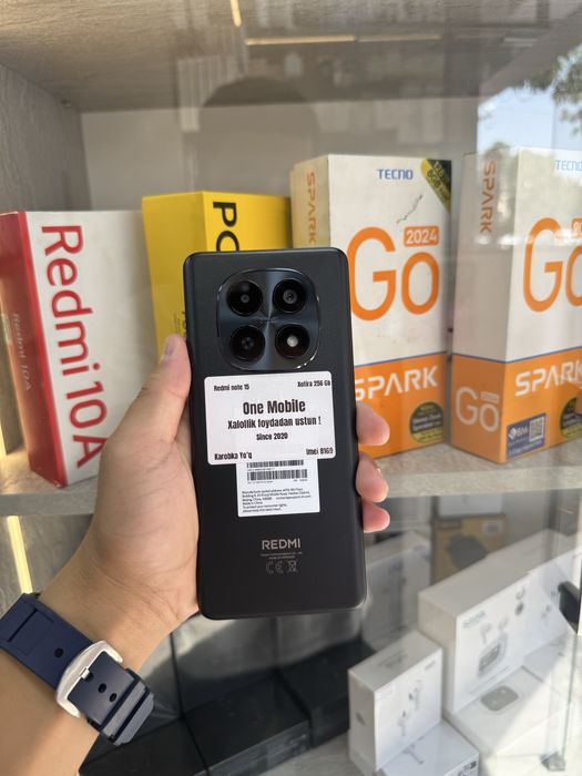 Redmi note 15  256 gb arzoon