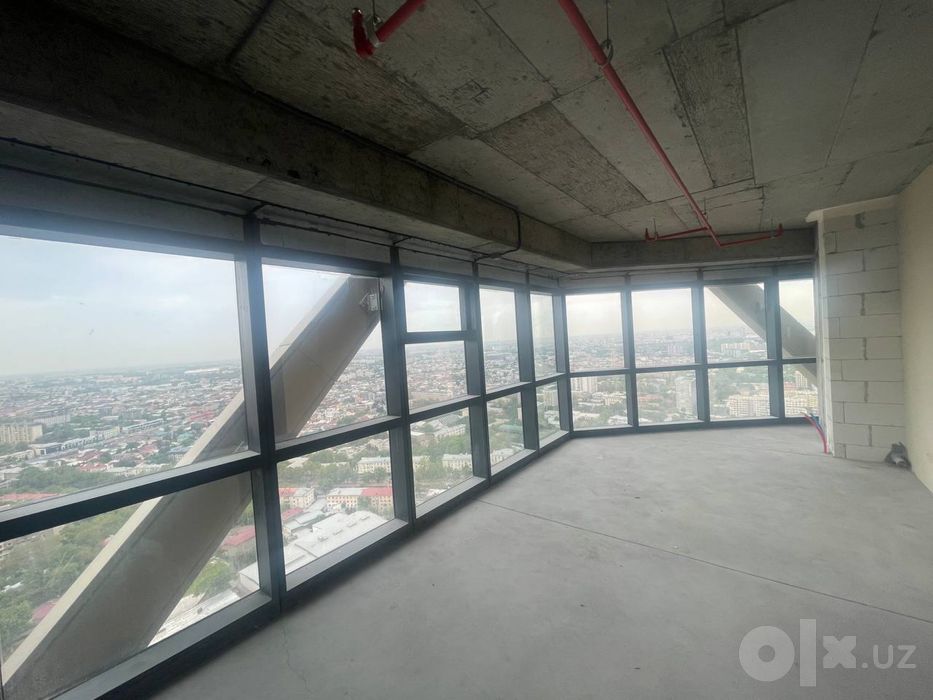 ЖК Piramit Tower, 2-х комнатная квартира. 58м2. Панорамные окна.