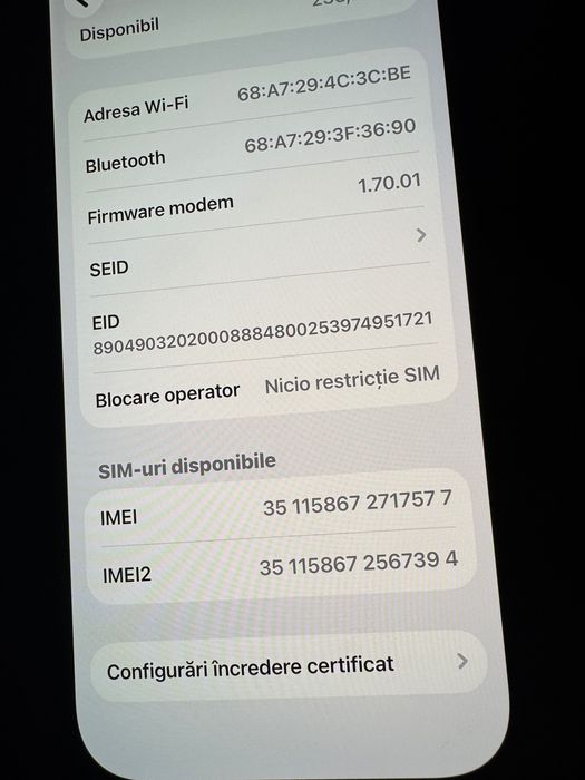 IPhone 17Pro 256 gb