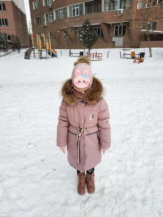Зимняя куртка парка на девочку
