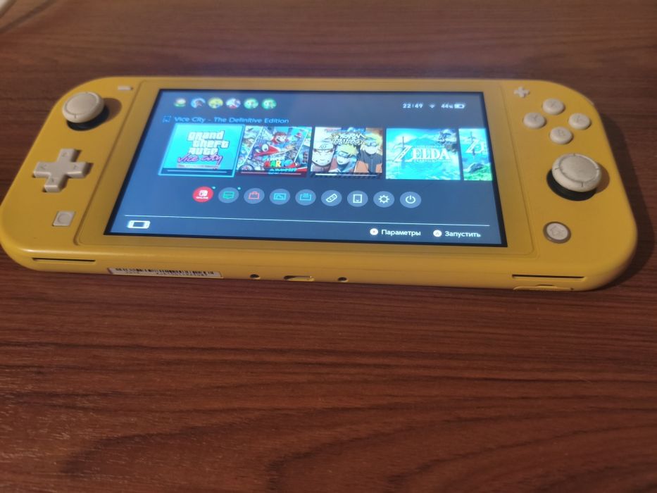 Nintendo switch lite с играми