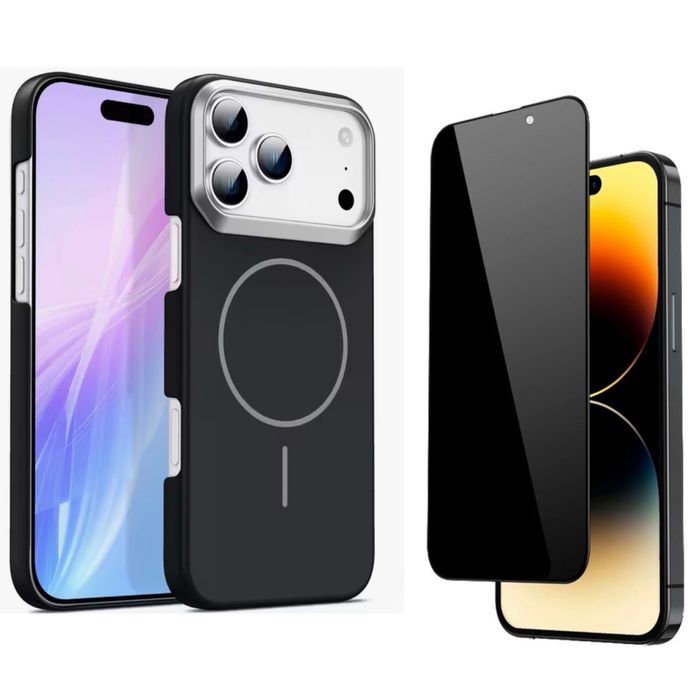 Iphone 17 17 PRO 17 AIR 17 PRO MAX - Husa PC Slim + Folie Sticla