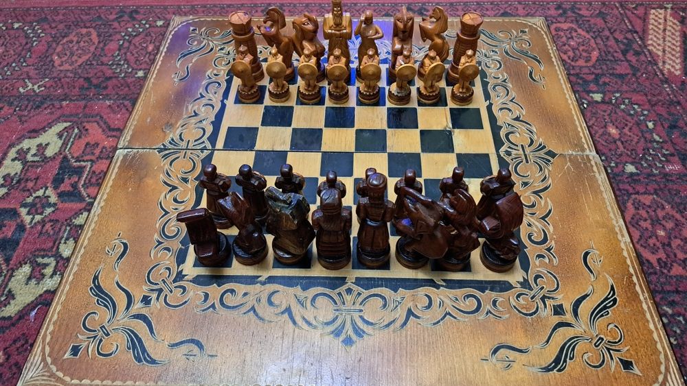 Шахматы и полотна шахмат