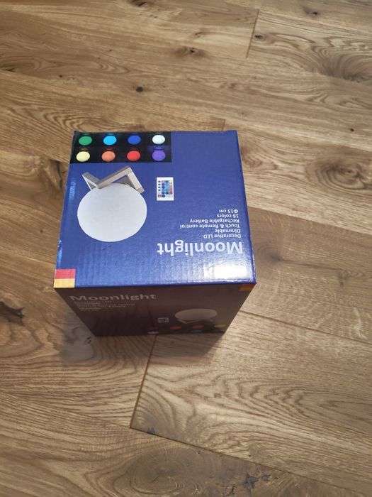 Lampă „Moonlight” – LED decorativă, 16 culori, NOUĂ