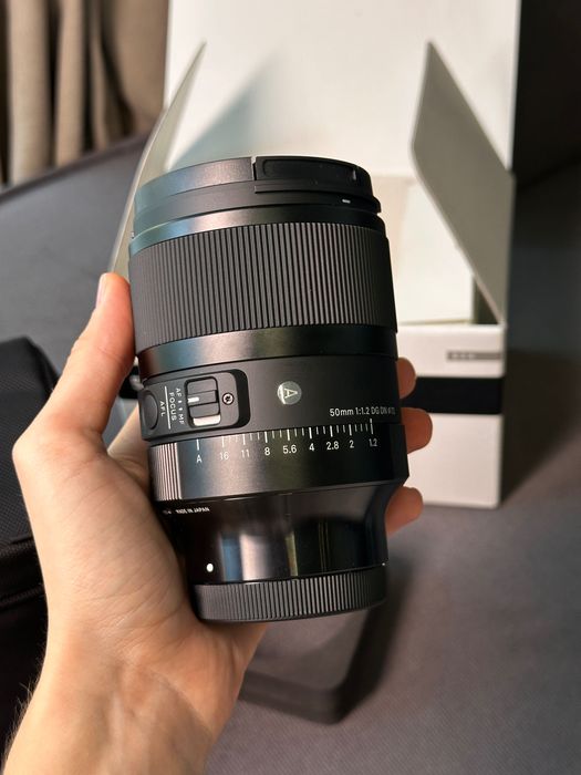 Sigma 50mm F1.2 DG DN Art за Sony E-mount  чисто нов обектив сони сигма