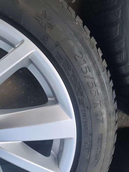 17" оригинални алуминиеви джанти за Vw Passat, Skoda, Audi ..