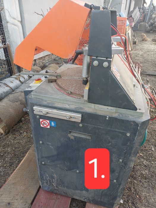 Utilaje tâmplărie PVC. Circular, Plita