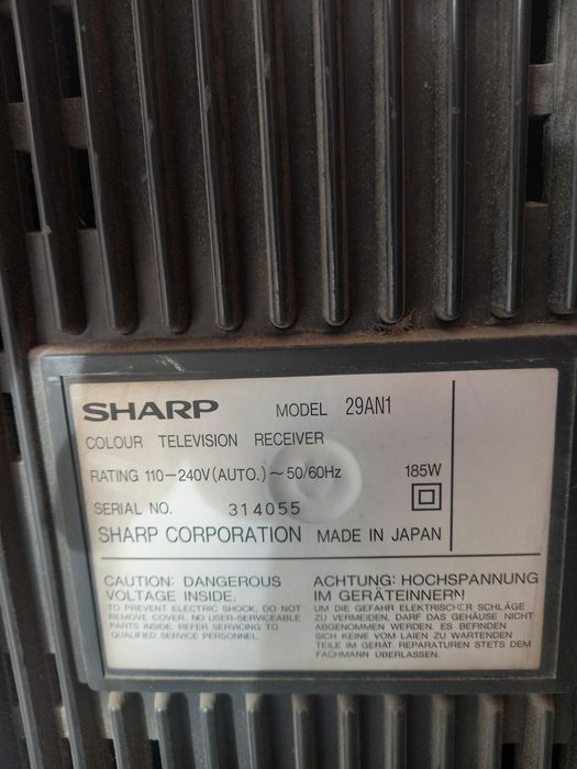 Телевизор SHARP + тюнер 72 диагонал