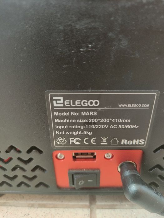Imprimantă rășină 3D Elegoo Mars