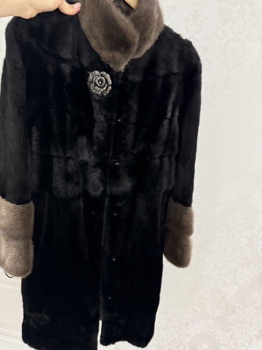 Шуба норковая S размер